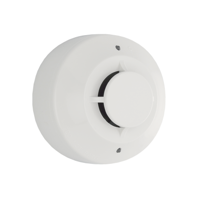 Detector inalámbrico de Humo serie SWIFT, Compatible con Paneles Direccionables. Incluye Base 