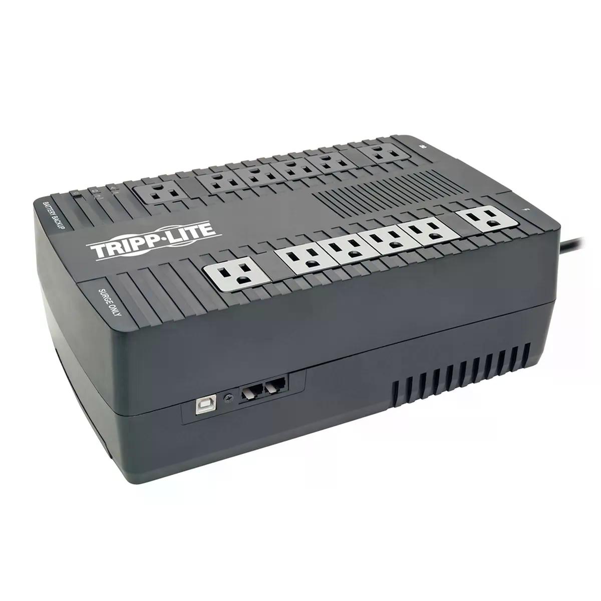 UPS TRIPP-LITE AVR750U - 750 VA, 450 W, NEGRO