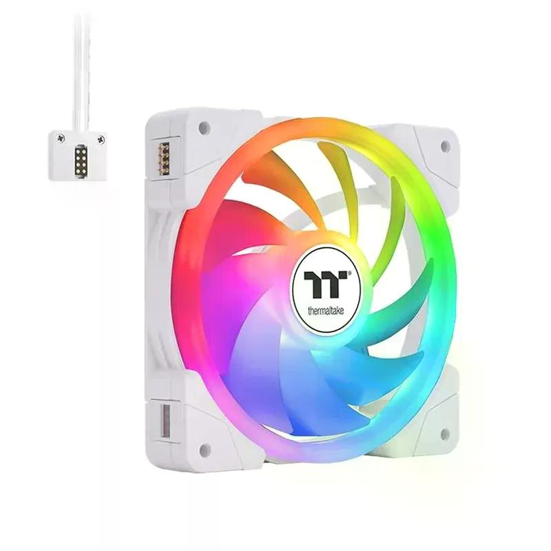 VENTILADOR THERMALTAKE SWAFAN EX12 ARGB SYNC 3X 120MM 2000RPM ARGB BLANCO