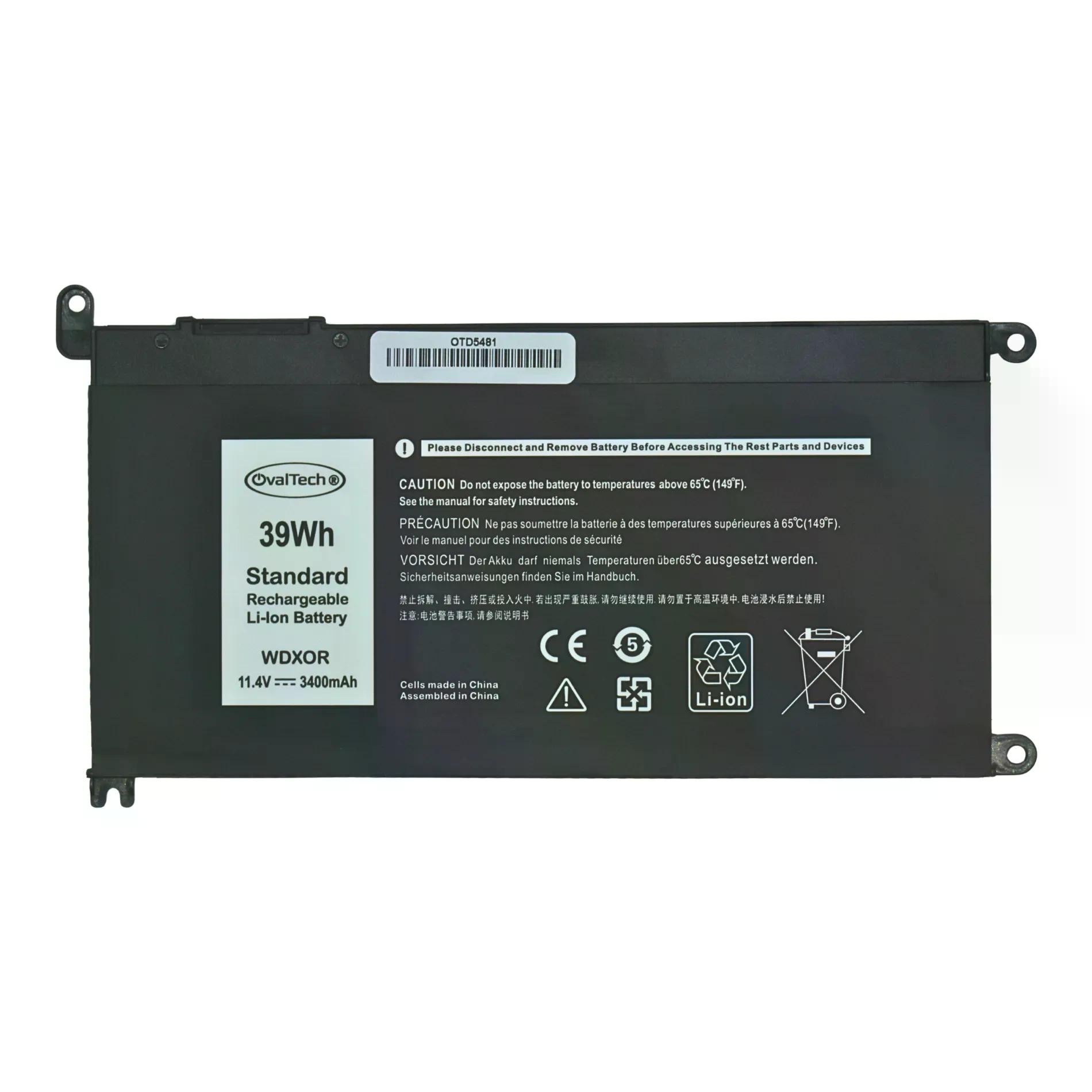 BATERIA PARA LAPTOP OVALTECH OTD5481 COMPATIBLE 3 CELDAS PARA DELL INSPIRON 13
