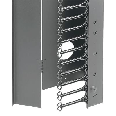 Gabinete Rack ProLine ConnecTek 42 UR / 2000 x 800 x 1100 mm Con Capacidad 1134 kg Acero, Color Negro Con Organizadores Laterales Frontal y Traseros Incluidos - Imagen 5