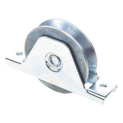 336V - Rueda de 10 cm / Capacidad Para Puertas de Hasta 380 kg / Canal Tipo "V"