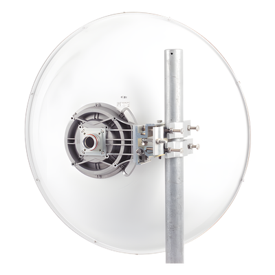 Antena Direccional de Alto Rendimiento/ Parábola profunda para mayor aislamiento al ruido/ Conector guía de onda para radio C5x y B5x / 3 ft / 4.9 a 6.4 GHz / Ganancia de 32 dBi / Soporte de acero inoxidable / Incluye montaje. - Imagen 6