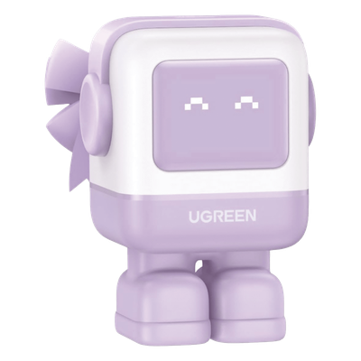 Cargador Mini GaNRobot 30W serie UNO | 1 USB-C de Carga Rápida | Tecnología GaN II | Multiprotocolo PD/QC/SCP/FCA | Carga Inteligente | Pantalla LED | Zapato Magnético Extraíble | Thermal Guard | Color Lila. - Imagen 7