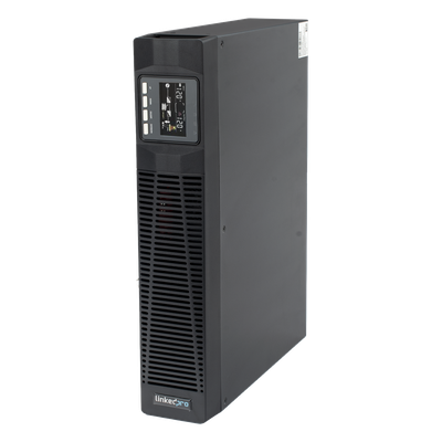 UPS de 1000VA/900W / Topología On-Line Doble Conversión / Entrada y Salida de 120 Vca / Clavija de Entrada NEMA 5-20P / Pantalla LCD Configurable / Formato Rack/Torre / 8 Salidas