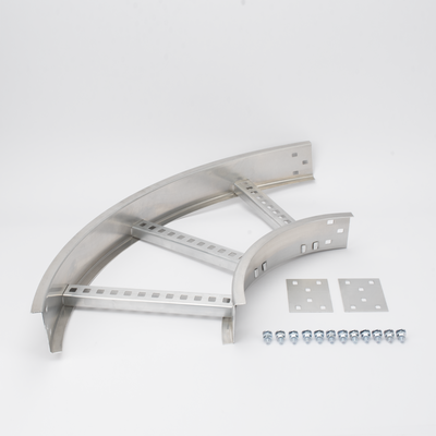 Curva Horizontal de Aluminio de 90° Perfil Z / Peralte 3 1/4" / Ancho 12" / Radio 8" / Incluye Tornillería (CHC90EZ314R8X12AK) - Imagen 3