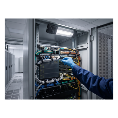 Lámpara LED para Gabinete de Telecomunicaciones / 900 lm (4000K Blanco Neutro) / 9W / Instalación sin Herramientas / Serie hasta 4 Unidades / 100-240 Vca - Imagen 5