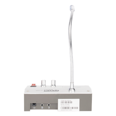 Sistema de Intercomunicación | Ideal para Ventanillas | Audio de voz de dos vías | 12V/1A 3W | Micrófono Interior + Micrófono Exterior - Imagen 5