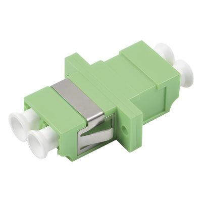 Módulo Acoplador de Fibra Óptica Duplex LC/APC a LC/APC Compatible con Fibra Monomodo