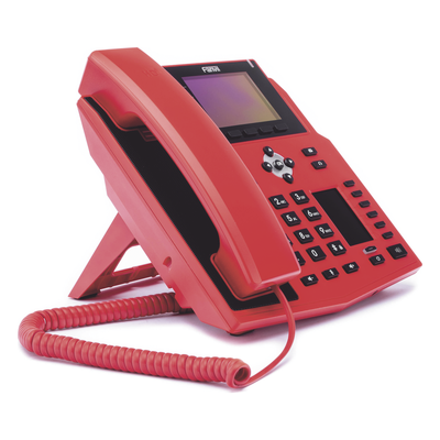 Teléfono IP Empresarial con Estándares Europeos, 16 lineas SIP con pantalla LCD de 3.5" a color, 6 teclas DSS/BLF, puertos Gigabit, IPv6, Opus y conferencia de 3 vías, PoE/DC (incluye fuente). - Imagen 4