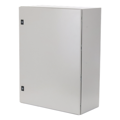 Gabinete de Acero, Nema 4 -IP 65 de 60 x 80 x 30 cm con Platina. - Imagen 3