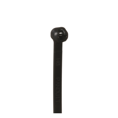 Cincho de Nylon 6.6 Dome-Top®, Con Lengüeta de Bloqueo de Acero Inoxidable, 203 mm largo x 4.7mm ancho, Color Negro, Exterior Resistente a Rayos UV, Paquete de 100pz - Imagen 3