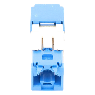 Conector Jack RJ45 Estilo TG, Mini-Com, Categoría 6A, de 8 Posiciones y 8 Cables, Color Azul - Imagen 8