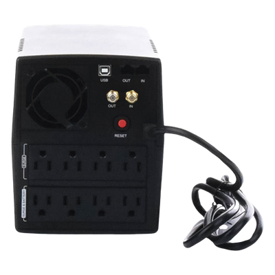 UPS de 1500 VA/900 W, Topología Línea Interactiva, Entrada 120 Vca NEMA 5-15P, y 8 Salidas NEMA 5-15R, Con Regulador de Voltaje (AVR) - Imagen 6
