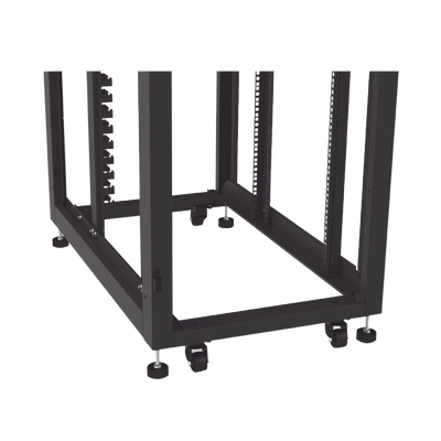 Gabinete para Telecomunicaciones Rack Estándar de 19", 42UR, 600 mm Ancho x 1000 mm Profundidad. Fabricado en Acero, Se envía el Gabinete Armado. - Imagen 7