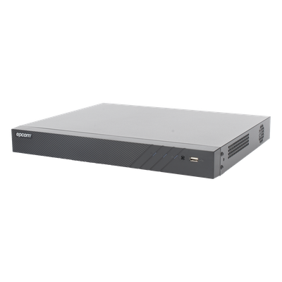 DVR 32 Canales TurboHD + 8 Canales IP / 5 Megapixel Lite - 3K Lite / Acusense (Evita Falsas Alarmas) / Audio Bidireccional / 2 Bahías de Disco Duro / H.265+ / Salida de Video en Full HD