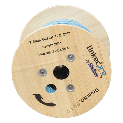 Fibra Óptica Multimodo OM4, 2 mm, Simplex, Tight Buffer (900 micras), Precio Por Metro, (Hasta 2000 Metros en un Solo Tramo de Cable) - Imagen 3