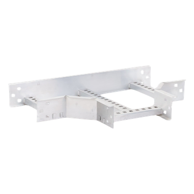 Derivación "T" Horizontal de Aluminio Perfil Z / Peralte 3 1/4" / Ancho 9"/ Radio 8" / Incluye Tornillería (CHTHEZ314R8X9AK) - Imagen 4