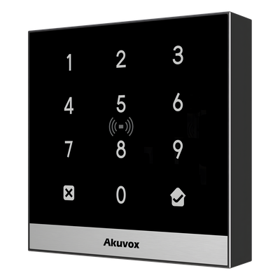 Teclado de Control de Acceso + Bracket de Instalación / Administración 100% en la Nube / Interfaz WEB / POE / Lector Prox 125 kHz / MIFARE 13.56MHz / NFC / APP Smart Plus / Control de 1 Puerta / PIN Para Visitas / IP65 - Imagen 4