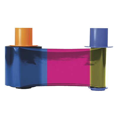 Ribbon Full Color YMCKK 500 Imágenes para  HDP/ Doble Panel Negro