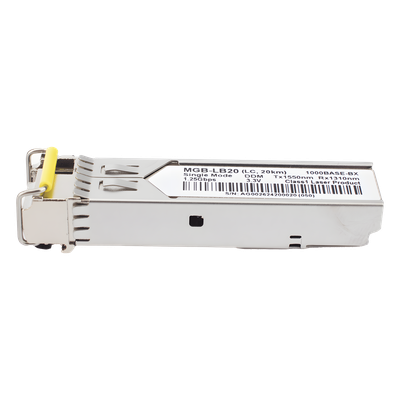 Transceptor mini-Gbic SFP 1G LC TX:1550nm RX:1310 para fibra Mono Modo 20 Km WDM, Requiere MGB-LA20 - Imagen 5