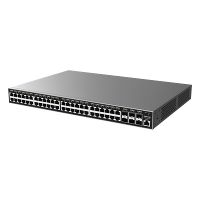 Switch Gigabit Administrable / 48 puertos 10/100/1000 Mbps + 6 Puertos SFP+ / Compatible con GWN Cloud. - Imagen 4