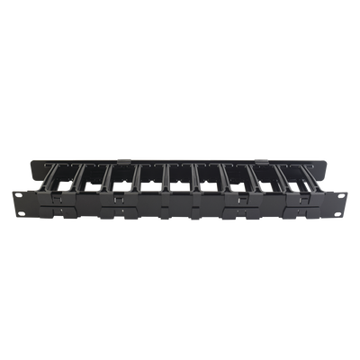 Organizador de Cable Horizontal RouteIT, Sencillo, Para Rack de 19in, 4in de profundidad, 1UR - Imagen 4