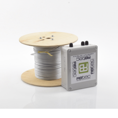 Kit de Cable Sensor Perimetral IRONCLAD para Cercas Ciclónicas / 152 METROS / 1 ZONA / Sin Falsas Alarmas por Viento / TODO Incluido/TARJETA LPU400/ Calibración por Software - Imagen 6