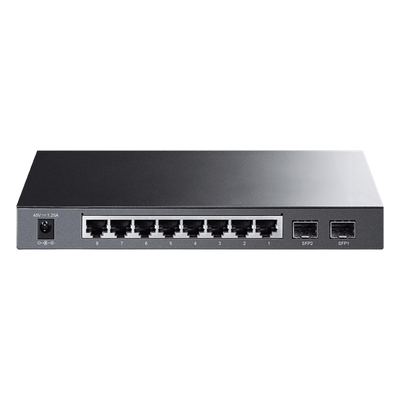 Switch PoE JetStream SDN Administrable 8 puertos 10/100/1000 Mbps + 2 puertos SFP, 8 puertos PoE, 61W, administración centralizada OMADA SDN - Imagen 4