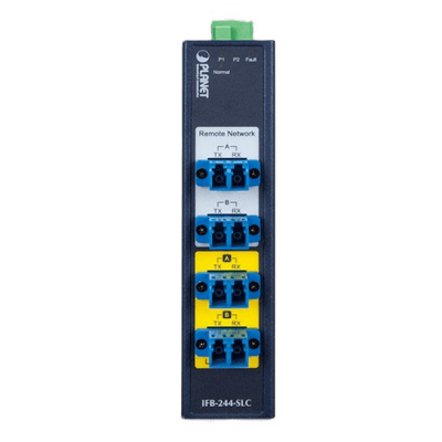 Switch Industrial Bypass de Fibra Optica Monomodo con Conector LC de 2 Canales - Imagen 3