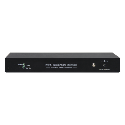 Switch PoE / 100 Metros PoE / 8 puertos 802.3af/at ( 132.5 W ) 10/100Mbps + 1 puerto Uplink - Imagen 3