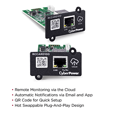 Tarjeta de Monitoreo Remoto para UPS CyberPower Modelos PR, OL, OR y PDUs con Tarjeta de Expansión - Imagen 6