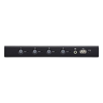 Switch KM USB| 4 Puertos | Boundless Switching | RS232 | Controla 4 Computadoras con 1 Teclado/Mouse - Imagen 4