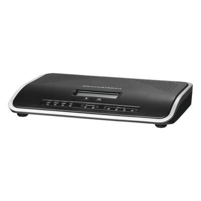 Conmutador IP-PBX de 4 puertos FXO + 2 FXS, 45 llamadas concurrentes, 500 usuarios y doble puerto Gigabit