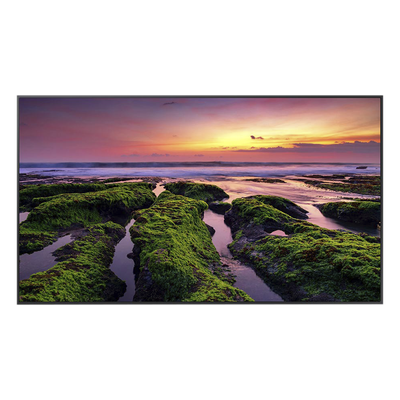 Pantalla Profesional LED de 55" para marketing digital / UHD 4K (3840x2160p) / Entradas de Video HDMI / uso 16/7 / Compatible VESA 200x200 / compatible con plataforma de gestion Samsung VXT