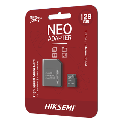 Memoria microSD con Adaptador / 128 GB / Clase 10 / NAND TLC / 92 MB/s Lectura / Multipropósito - Imagen 3