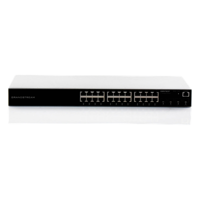 Switch PoE+ Administrable / 24 Puertos 10/100/1000 Mbps + 4 SFP / 360W PoE Total / Switching 56 Gbps / Cloud GWN Sin Costo / Montable en Rack - Imagen 6