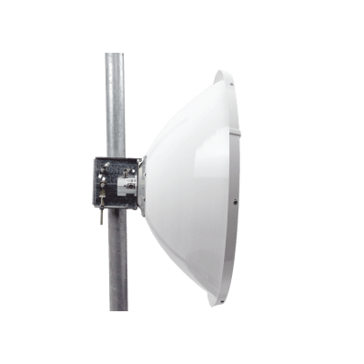2 Antenas Direccionales de Alto Rendimiento/ Parábola profunda para mayor aislamiento al ruido / 29 ± 1 dBi / 4.9 - 6.4 GHz / Conectores N-Hembra / Fácil Montaje y Soporte de acero inoxidable / Radomo Incluido - Imagen 4