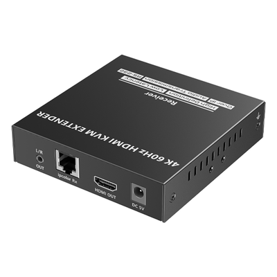 Receptor Compatible para Kit TT582-KVM |4K @60Hz | Cat 6, 6a y 7 | hasta 150 metros | Transmite el Video y Controla tu DVR vía USB a distancia - Imagen 3