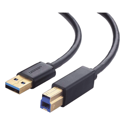 Cable USB-A 3.0 macho a USB-B macho / Ideal para Impresora, Escáner, Pianos, Barras de sonido, etc. / Plug & Play / Compatibilidad Universal / 2 metros - Imagen 3