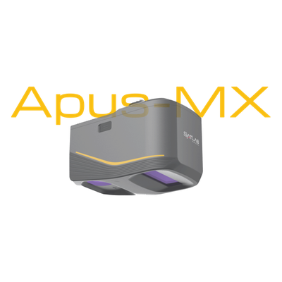 Sistema LiDAR Apus-MX para UAV / Escáner Láser 1200 m Alcance / 550.000 Puntos por Segundo / Hasta 8 Retornos / Cámara RGB 45 MP / IMU Avanzada / Precisión 5 cm @300 m / Compatibilidad DJI M350-M400