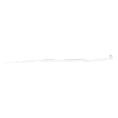 Cincho de plástico, Color Natural, 2.5 x 100 mm, Ideal para sujeción de cables (Bolsa con 100 piezas) - Imagen 5