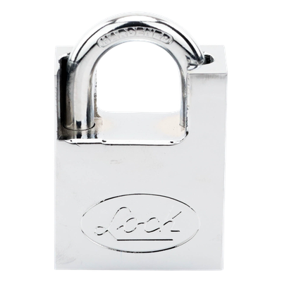 Candado de acero con Guarda Anti Palanca/ Acabado en Cromo Satinado / Doble Cerrojo / Medida 40 mm/ Nivel de seguridad 7/ 4 Llaves Abloy. - Imagen 5