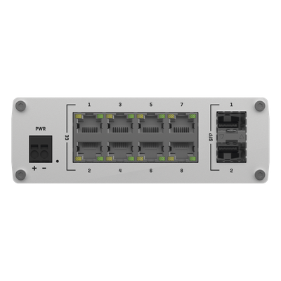 Switch Industrial No-Administrable 8 puertos Gigabit, 2 SFP 1G - Imagen 6
