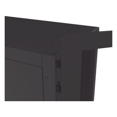 Gabinete Profesional para Telecomunicaciones de 45UR, 1200 mm Profundidad, Incluye 2 Organizadores Verticales de 45 Unidades de Rack, Se envía el Gabinete Armado. - Imagen 15