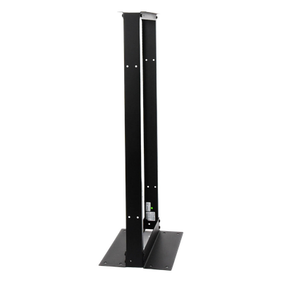 Rack de 2 Postes, Estándar 19", 24 Unidades, Fabricado en Acero, Base "L" para Anclar a Piso. - Imagen 6