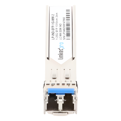 Transceptor Óptico Industrial SFP (Mini-Gbic) / Multimodo 1310 nm / 1.25 Gbps / 1000BASE-SX / Conectores LC/UPC Dúplex / DDM / Hasta 2 km - Imagen 3
