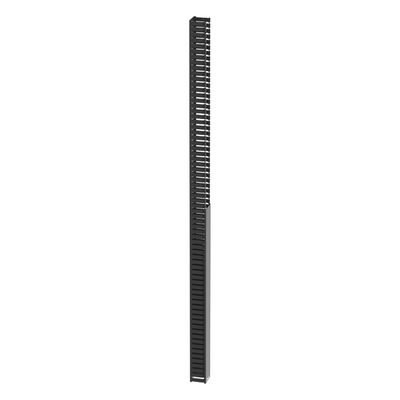 Organizador Vertical IN-Cabinet, Sencillo (Solo Frontal), Para Uso Con Gabinetes Panduit, 40 UR, 4.2 in de Ancho, Color Negro - Imagen 3