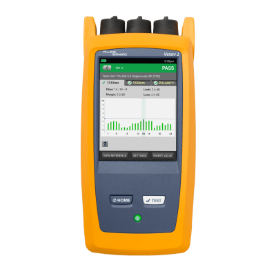 Certificador de Fibra Óptica MPO MMC Pinned/Unpinned CertiFiber Max / Test Set de Pérdida Óptica / 24 Fibras en 1 Segundo / Sistema Versiv / LinkWare Live / Doble Inspección - Imagen 3