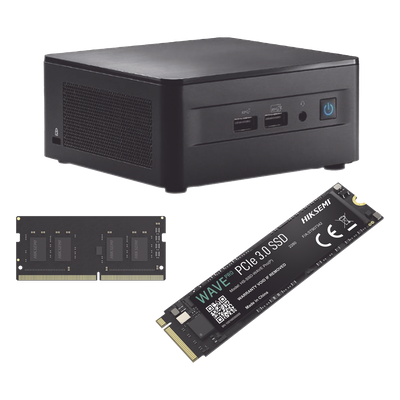 ASUS NUC KIT / ESTACION DE TRABAJO / CORE I5 12VA GENERACION / RAM 16GB / SSD 256